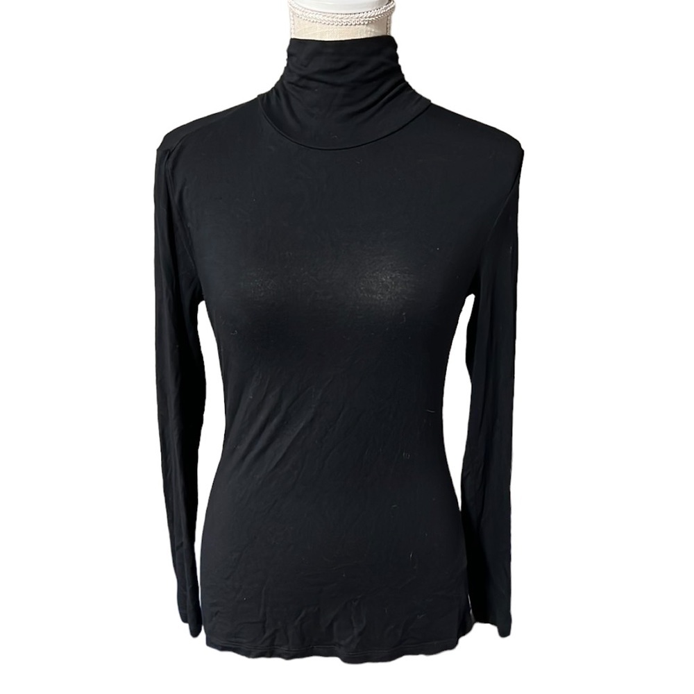 Style & Co Long Sleeve Turtleneck Lightweight Sweater Shirt Womens Petite PS